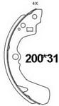 TEMB SCG026 Brake Pad