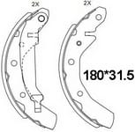 TEMB SCG038 Brake Pad