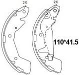 TEMB SCG043R Brake Pad