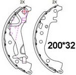 TEMB SCG046 Brake Pad