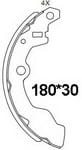 TEMB SCG052 Brake Pad