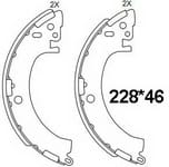 TEMB SCG054 Brake Pad