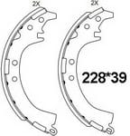 TEMB SCG057 Brake Pad