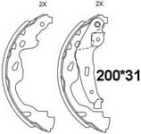 TEMB SCG070 Brake Pad
