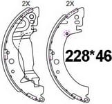 天博 SCG081 刹车片 - TEMB TEMB SCG081 Brake Pad 天博 SCG081 刹车片 TEMB 刹车系统