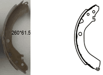 天博 SCG108 刹车片 - TEMB TEMB SCG108 Brake Pad 天博 SCG108 刹车片 TEMB 刹车系统