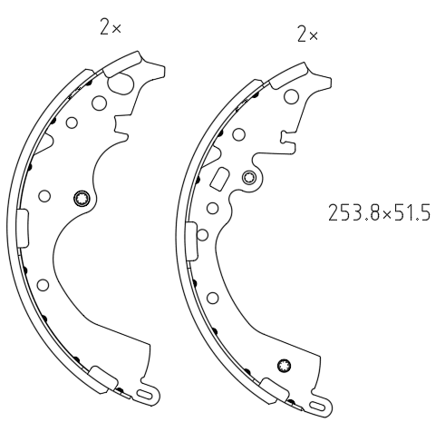 天博 SCG110 刹车片 - TEMB TEMB SCG110 Brake Pad 天博 SCG110 刹车片 TEMB 刹车系统