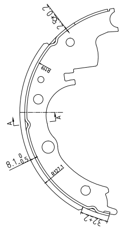 天博 SCG151 刹车片 - TEMB TEMB SCG151 Brake Pad 天博 SCG151 刹车片 TEMB 刹车系统