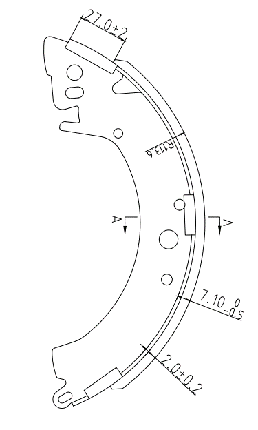 天博 SCG170 刹车片 - TEMB TEMB SCG170 Brake Pad 天博 SCG170 刹车片 TEMB 刹车系统