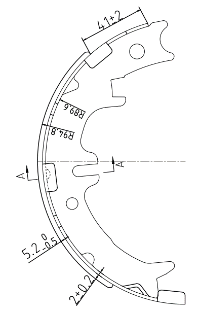 天博 SCG374S 刹车片 - TEMB TEMB SCG374S Brake Pad 天博 SCG374S 刹车片 TEMB 刹车系统