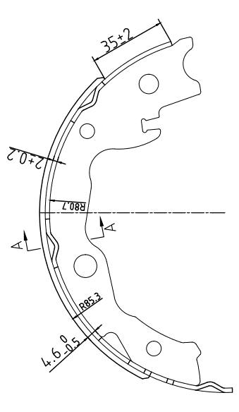 天博 SCG383S 刹车片 - TEMB TEMB SCG383S Brake Pad 天博 SCG383S 刹车片 TEMB 刹车系统