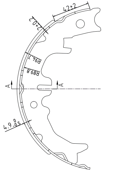 天博 SCG384S 刹车片 - TEMB TEMB SCG384S Brake Pad 天博 SCG384S 刹车片 TEMB 刹车系统