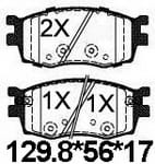 天博 SCP1024 刹车片 - TEMB TEMB SCP1024 Brake Pad 天博 SCP1024 刹车片 TEMB 刹车系统