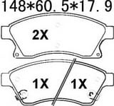 天博 SCP1455B 刹车片 - TEMB TEMB SCP1455B Brake Pad 天博 SCP1455B 刹车片 TEMB 刹车系统