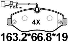 天博 SCP1476C 刹车片 - TEMB TEMB SCP1476C Brake Pad 天博 SCP1476C 刹车片 TEMB 刹车系统