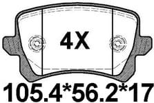 天博 SCP1514 刹车片 - TEMB TEMB SCP1514 Brake Pad 天博 SCP1514 刹车片 TEMB 刹车系统
