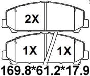 天博 SCP1643 刹车片 - TEMB TEMB SCP1643 Brake Pad 天博 SCP1643 刹车片 TEMB 刹车系统