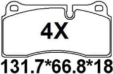 TEMB SCP1690 Brake Pad - TEMB TEMB SCP1690 Brake Pad TEMB Тормозная система