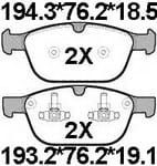 TEMB SCP1709 Brake Pad