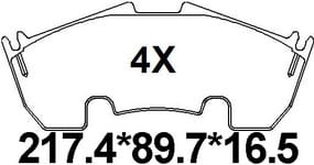 TEMB SCP1733 Brake Pad - TEMB TEMB SCP1733 Brake Pad TEMB Тормозная система