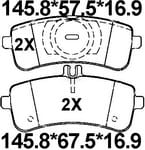 TEMB SCP1743 Brake Pad