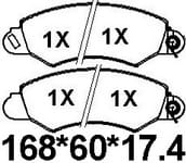 天博 SCP1812 刹车片 - TEMB TEMB SCP1812 Brake Pad 天博 SCP1812 刹车片 TEMB 刹车系统
