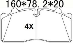 天博 SCP1971 刹车片 - TEMB TEMB SCP1971 Brake Pad 天博 SCP1971 刹车片 TEMB 刹车系统