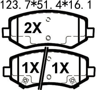 天博 SCP2061 刹车片 - TEMB TEMB SCP2061 Brake Pad 天博 SCP2061 刹车片 TEMB 刹车系统