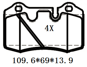 天博 SCP2128 刹车片 - TEMB TEMB SCP2128 Brake Pad 天博 SCP2128 刹车片 TEMB 刹车系统