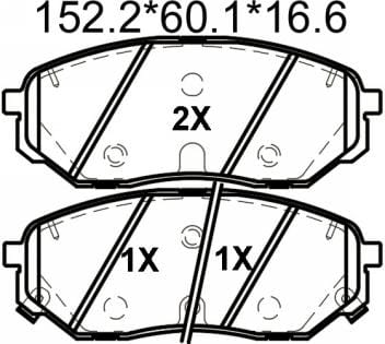天博 SCP2143 刹车片 - TEMB TEMB SCP2143 Brake Pad 天博 SCP2143 刹车片 TEMB 刹车系统