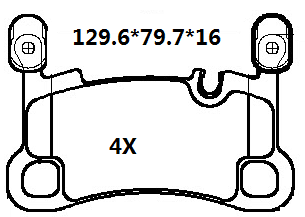 天博 SCP2186 刹车片 - TEMB TEMB SCP2186 Brake Pad 天博 SCP2186 刹车片 TEMB 刹车系统