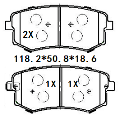 天博 SCP2341 刹车片 - TEMB TEMB SCP2341 Brake Pad 天博 SCP2341 刹车片 TEMB 刹车系统