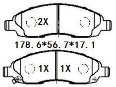 TEMB SCP2349 Brake Pad - TEMB TEMB SCP2349 Brake Pad TEMB Тормозная система