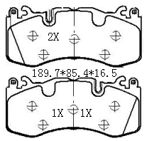 天博 SCP2379 刹车片 - TEMB TEMB SCP2379 Brake Pad 天博 SCP2379 刹车片 TEMB 刹车系统