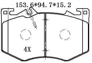 天博 SCP2388 刹车片 - TEMB TEMB SCP2388 Brake Pad 天博 SCP2388 刹车片 TEMB 刹车系统