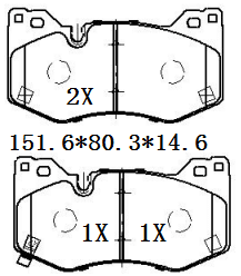 天博 SCP2389 刹车片 - TEMB TEMB SCP2389 Brake Pad 天博 SCP2389 刹车片 TEMB 刹车系统