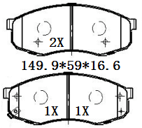 TEMB SCP2398 Brake Pad - TEMB TEMB SCP2398 Brake Pad TEMB Тормозная система