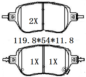 TEMB SCP2435 Brake Pad - TEMB TEMB SCP2435 Brake Pad TEMB Тормозная система