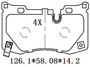 天博 SCP2446 刹车片 - TEMB TEMB SCP2446 Brake Pad 天博 SCP2446 刹车片 TEMB 刹车系统