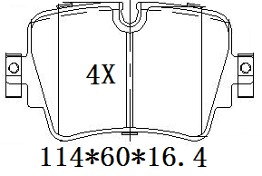 天博 SCP2469 刹车片 - TEMB TEMB SCP2469 Brake Pad 天博 SCP2469 刹车片 TEMB 刹车系统