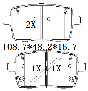 天博 SCP2470 刹车片 - TEMB TEMB SCP2470 Brake Pad 天博 SCP2470 刹车片 TEMB 刹车系统