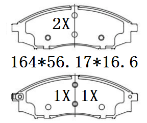 TEMB SCP2472A Brake Pad - TEMB TEMB SCP2472A Brake Pad 天博 SCP2472A 刹车片 TEMB Brake System