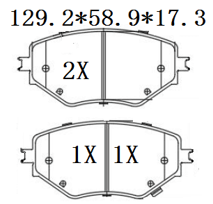 天博 SCP2492 刹车片 - TEMB TEMB SCP2492 Brake Pad 天博 SCP2492 刹车片 TEMB 刹车系统