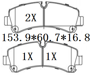 天博 SCP2498 刹车片 - TEMB TEMB SCP2498 Brake Pad 天博 SCP2498 刹车片 TEMB 刹车系统
