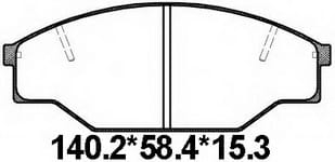 TEMB SCP253 Brake Pad