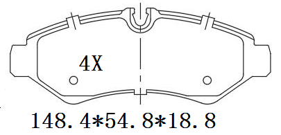 天博 SCP2592 刹车片 - TEMB TEMB SCP2592 Brake Pad 天博 SCP2592 刹车片 TEMB 刹车系统