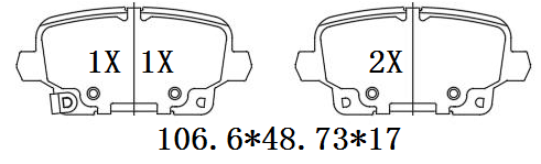 天博 SCP2649 刹车片 - TEMB TEMB SCP2649 Brake Pad 天博 SCP2649 刹车片 TEMB 刹车系统