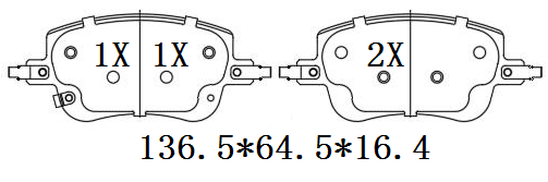 天博 SCP2655 刹车片 - TEMB TEMB SCP2655 Brake Pad 天博 SCP2655 刹车片 TEMB 刹车系统