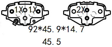 TEMB SCP2720 Brake Pad - TEMB TEMB SCP2720 Brake Pad TEMB Тормозная система