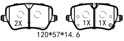 天博 SCP2722 刹车片 - TEMB TEMB SCP2722 Brake Pad 天博 SCP2722 刹车片 TEMB 刹车系统